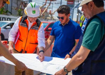 Samuel García supervisa avances en la Línea 6 del Metro