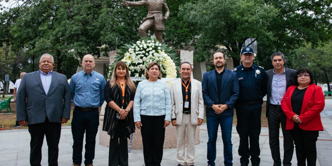 Realizan en Guadalupe guardia de honor por la Batalla de Puebla