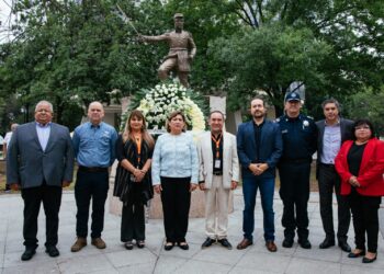 Realizan en Guadalupe guardia de honor por la Batalla de Puebla