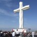 Gobernador de Tamaulipas entrega a Tula la cruz más grande de México