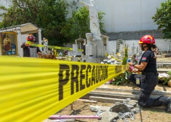 Alistan Operativo de Seguridad en Panteones de Guadalupe