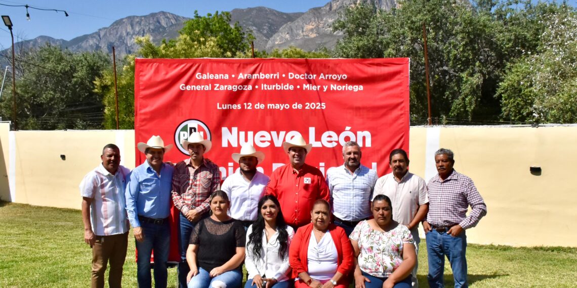 PRI Nuevo León prioriza seguridad y desarrollo rural en el sur del estado