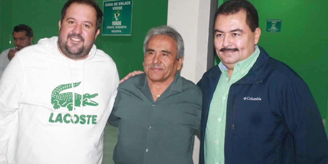 Se reconfigura el Partido Verde en Cadereyta con la incorporación del Profe Roberto Segovia