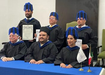 Otorgan Doctorado Honoris Causa a Cristhian Guerrero Aguilar