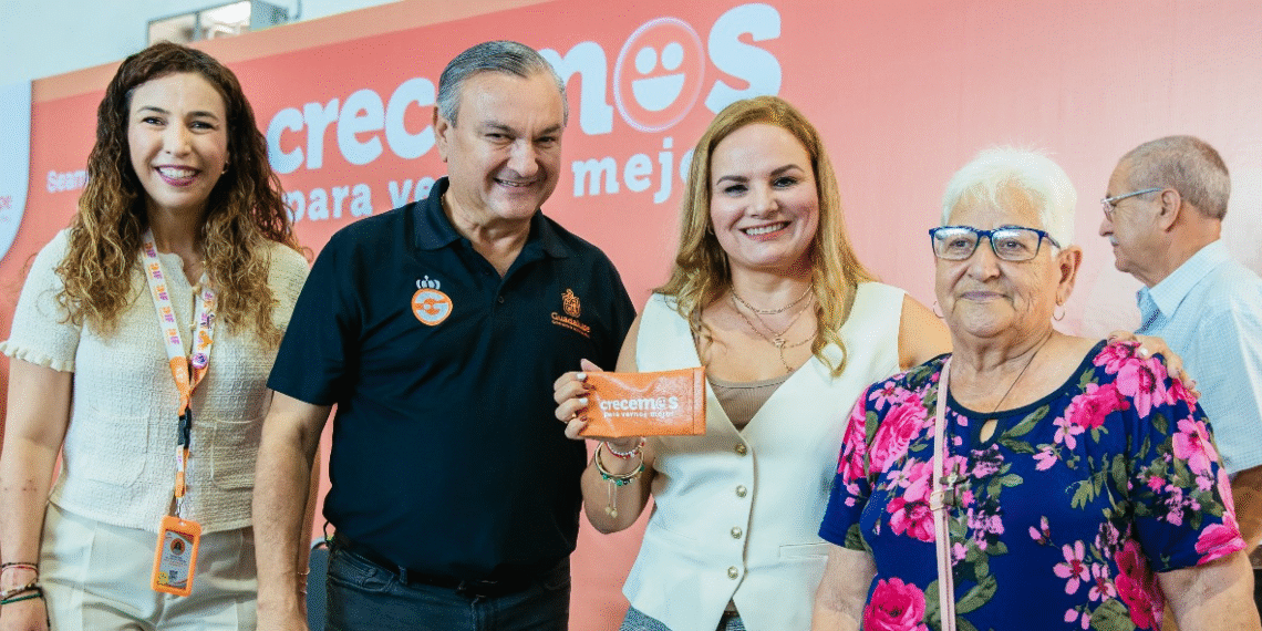 Beneficia a más de 500 con programa Crecemos para Vernos Mejor