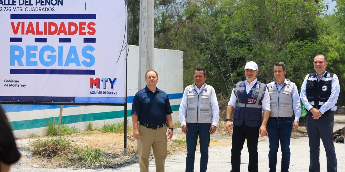 Monterrey responde a vecinos del sur con nuevo Circuito Vial Huajuco