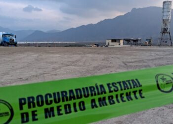 Suspenden instalación de planta concretera en García por falta de permisos ambientales