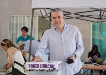 Senadores de Morena acuden a la votación histórica