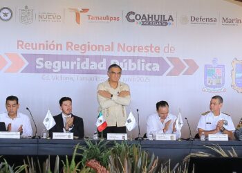 Tamaulipas, Nuevo León y Coahuila acuerdan reforzar seguridad fronteriza e interestatal