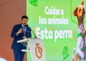 Samuel García y Mariana Rodríguez entregan Centro de Atención Animal en Guadalupe