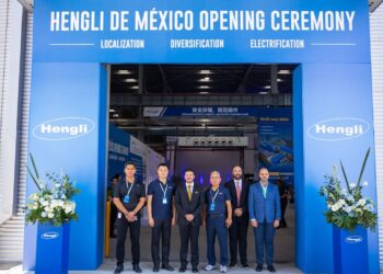 Gobernador inaugura primera planta de Hengli de México en NL