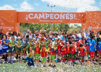 Cierra con broche de oro el Mundialito Escolar Guadalupe 2025