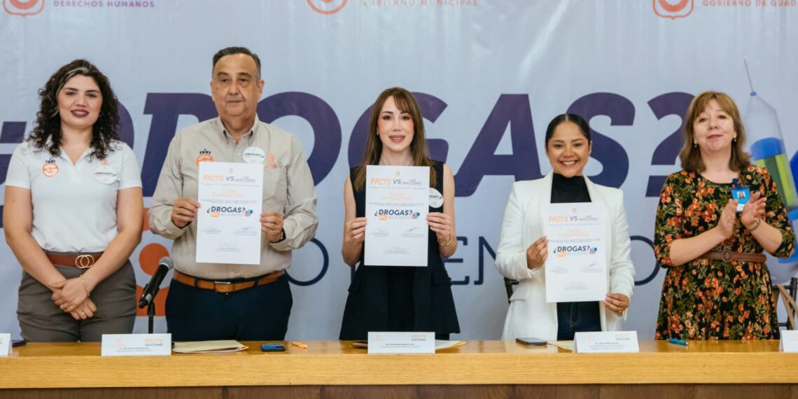 Guadalupe lanza campaña integral para prevenir consumo de drogas