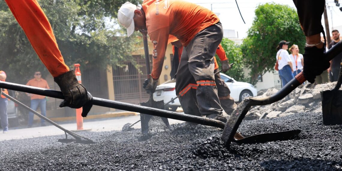 Intensifica Guadalupe labores de mantenimiento de carpeta asfáltica