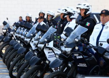 Fortalece Guadalupe patrullaje con 50 nuevas motocicletas