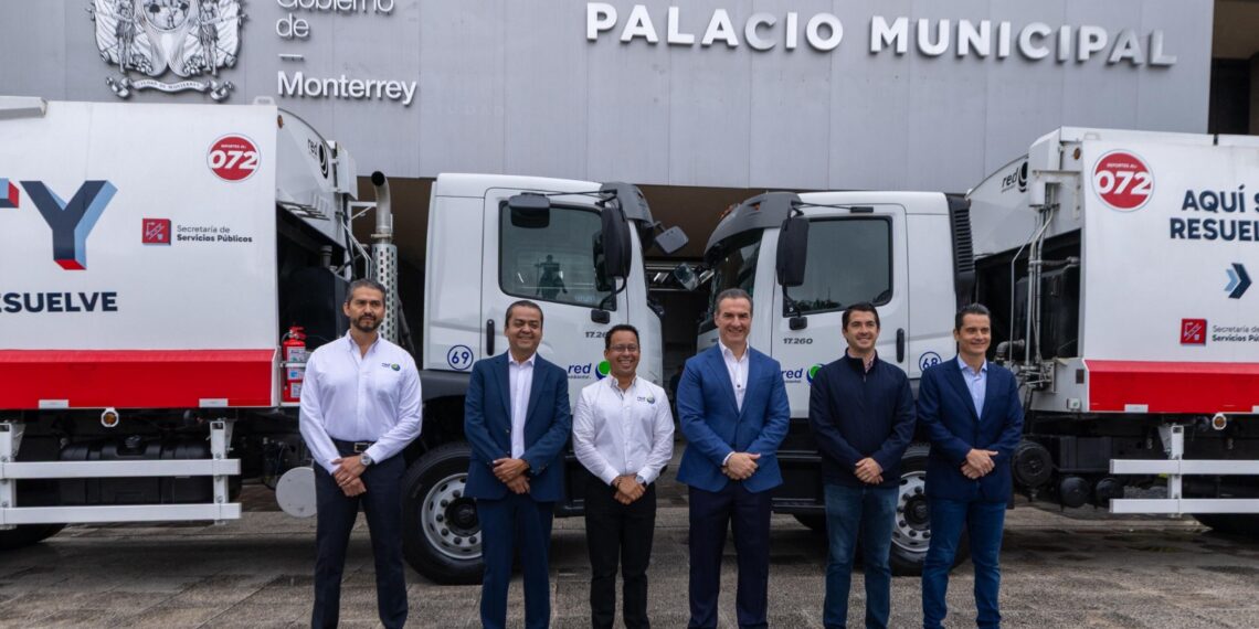 Monterrey refuerza servicio de recolección con nuevas unidades
