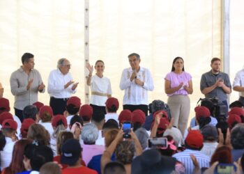 Sheinbaum lanza “Salud Casa por Casa” en Tamaulipas y reconoce a Américo