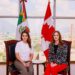Lorena de la Garza se reúne con la Cónsul General de Canadá en Monterrey