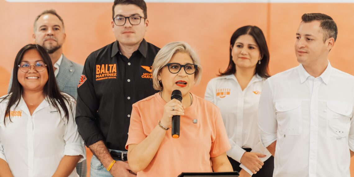 Sandra Pámanes asume liderazgo de MC en Congreso de NL