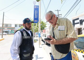 Gobierno de Monterrey brinda apoyo ante nuevo sistema virtual de parquímetros