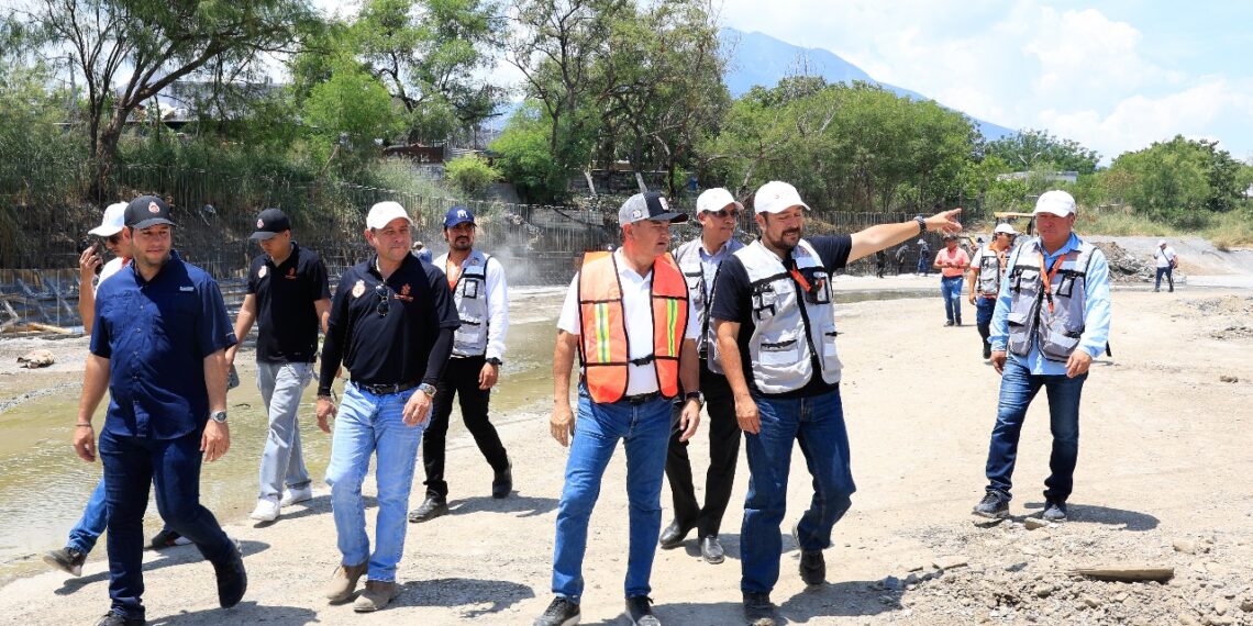 Guadalupe aumenta capacidad hidráulica del arroyo Las Tinajas