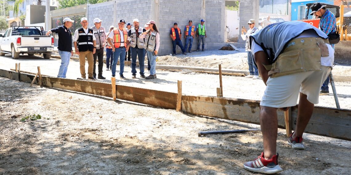 Guadalupe transforma la movilidad en colonias con obras de pavimentación