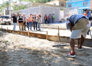 Guadalupe transforma la movilidad en colonias con obras de pavimentación