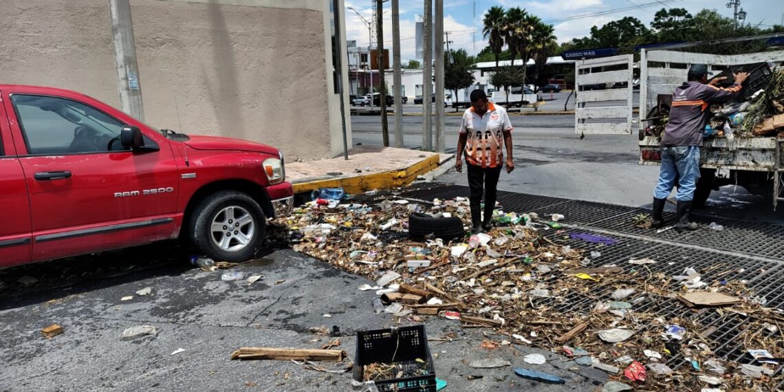 Guadalupe retira 16 toneladas de basura tras la lluvia