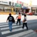Agilizan tránsito vehicular en Guadalupe con apoyo de auxiliares viales