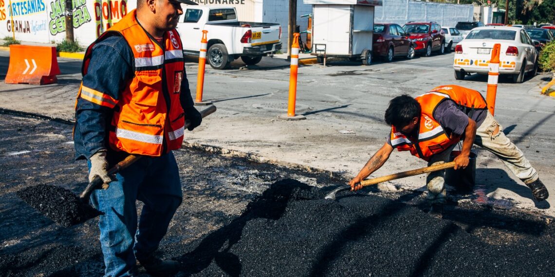 Guadalupe anuncia segunda etapa de bacheo en la colonia Paraíso
