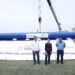 Claudia Sheinbaum supervisa construcción del nuevo acueducto en Ciudad Victoria