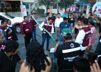 Manuel Guerra implementa plan integral ante crisis de agua en García