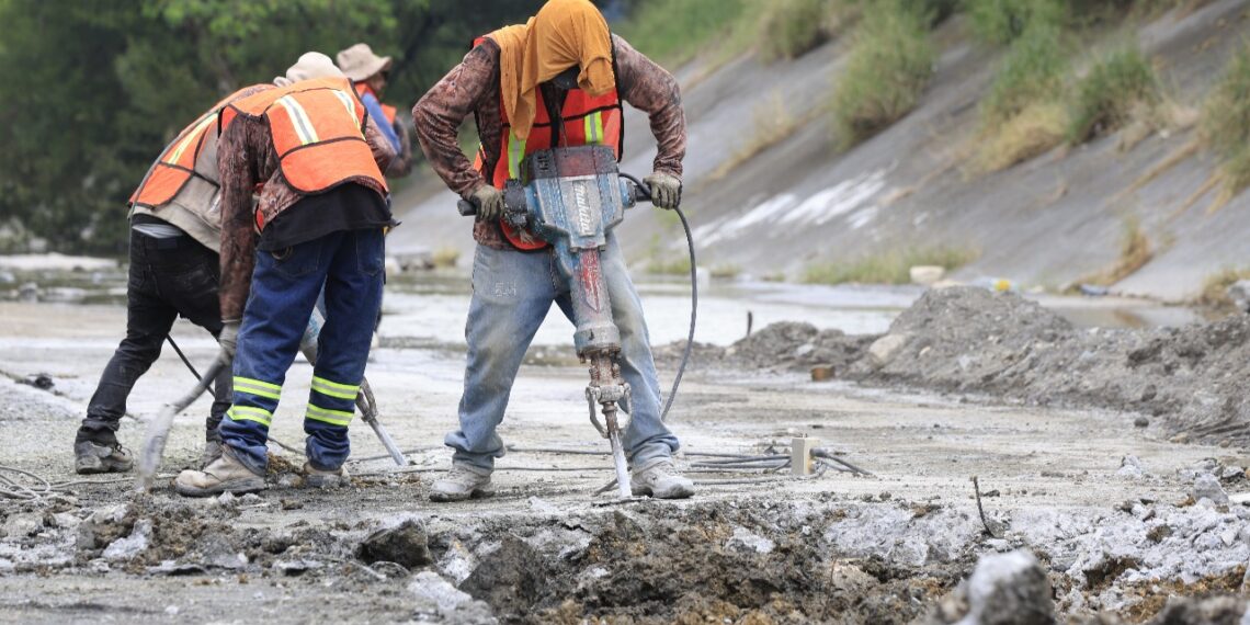 Anuncian segunda etapa de mantenimiento al Arroyo Las Tinajas