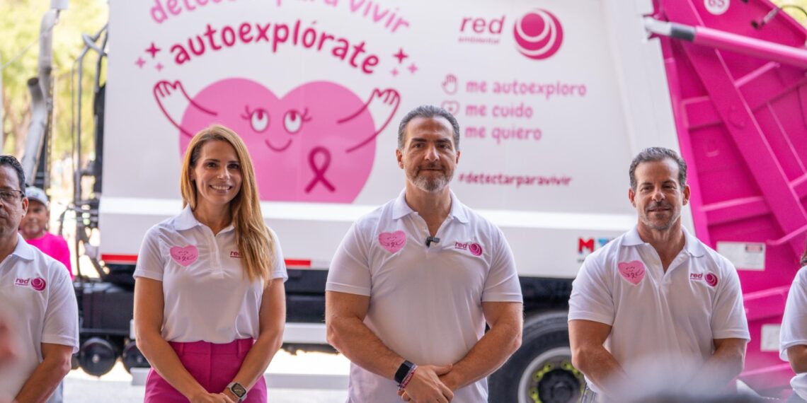 Monterrey y Red Ambiental se unen en la “Campaña Rosa” contra el cáncer de mama
