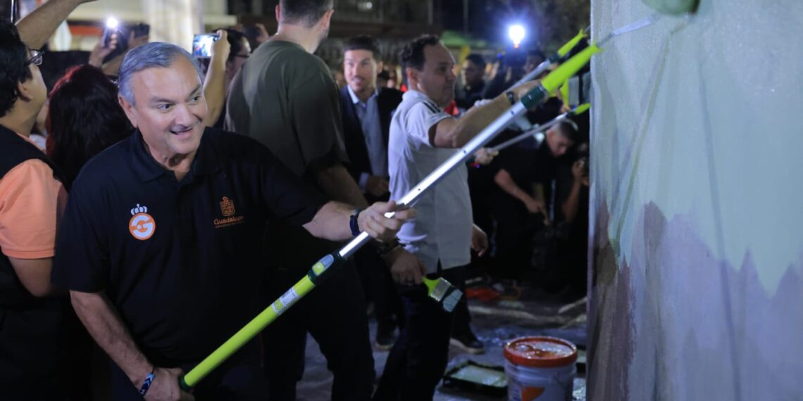 Guadalupe embellecerá fachadas con mucho color