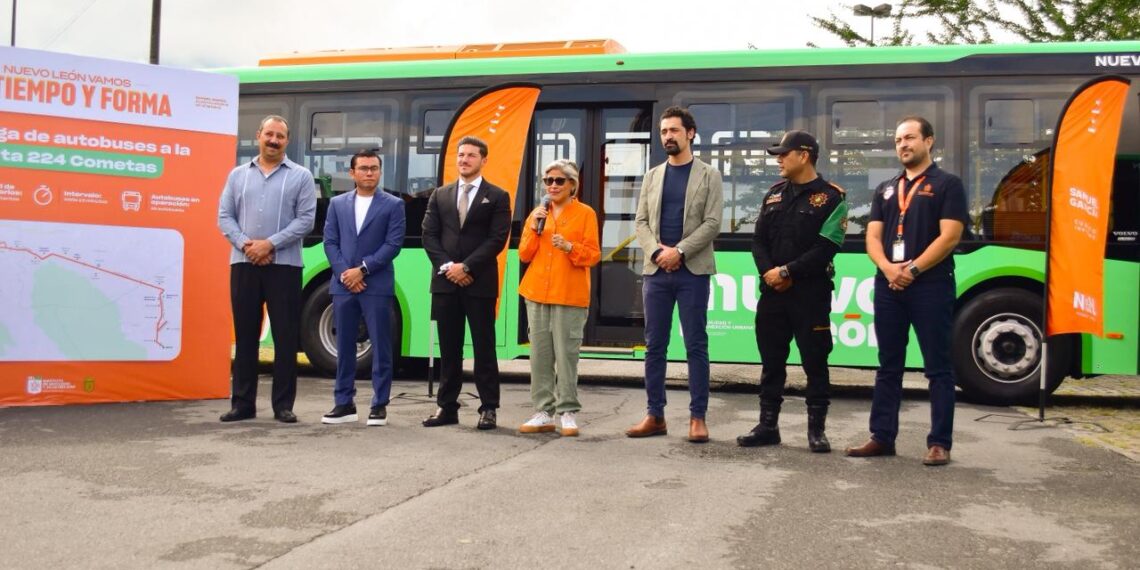 Sandra Pámanes celebra mejoras en movilidad del gobierno de Nuevo León