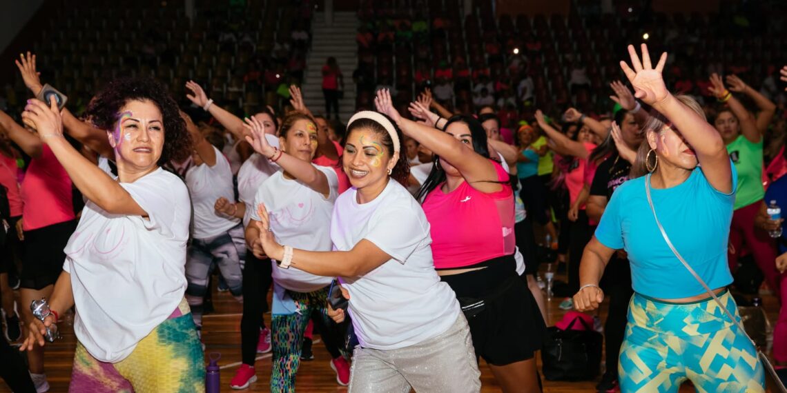 Guadalupe une fuerza en maratón de baile contra el cáncer