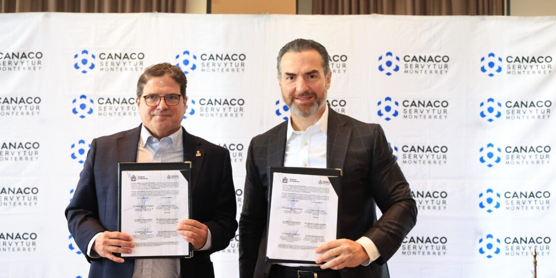 Monterrey y Canaco fortalecen alianza para impulsar el desarrollo económico
