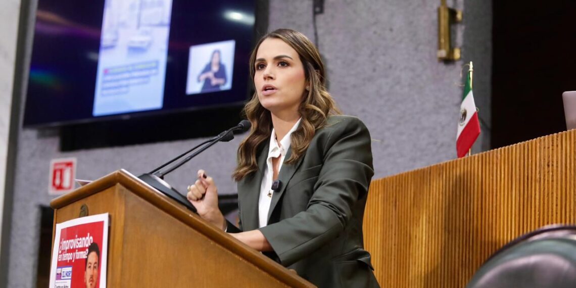 Lorena de la Garza exige frenar obras y revisar daños por la Línea 4 del Metro