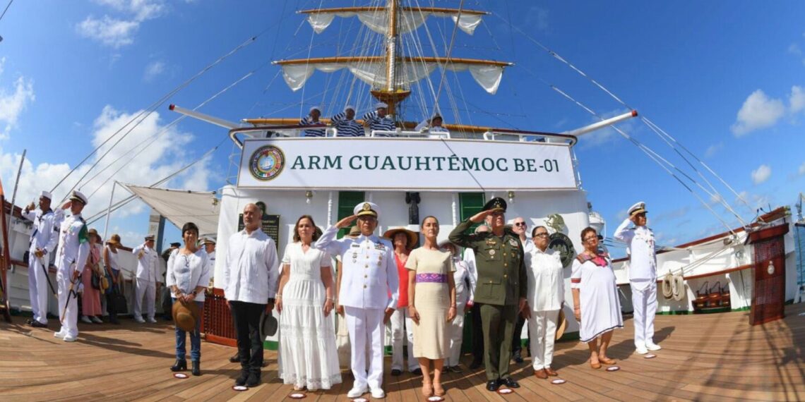 Sheinbaum llama a defender la soberanía: “La patria se protege con amor y justicia”