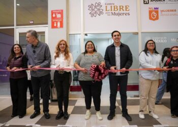 Citlalli Hernández Mora inaugura cinco Centros LIBRE en Nuevo León