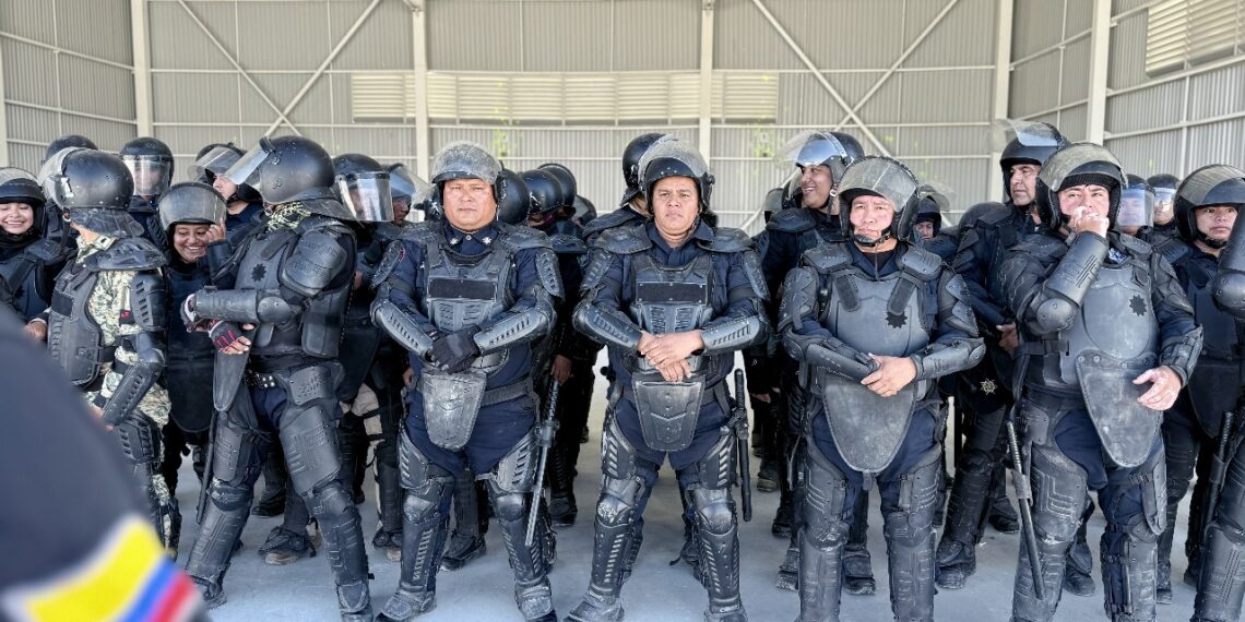 Guadalupe avanza en la profesionalización de su Fuerza Operativa Policial