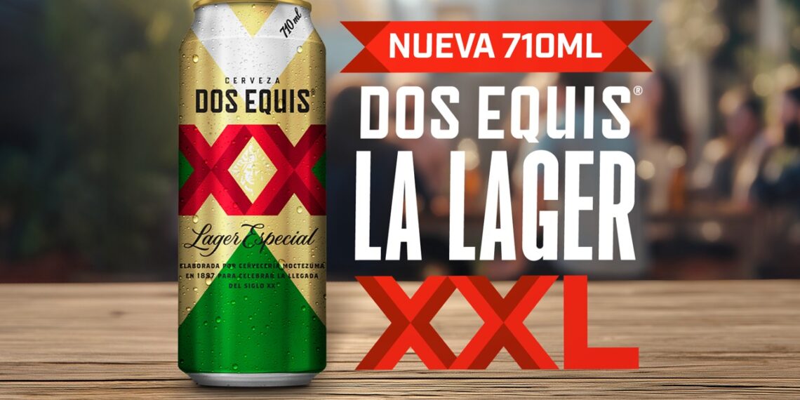 Dos Equis lanza su nuevo latón para compartir con amigos