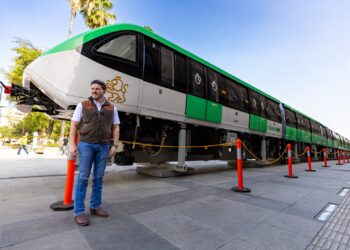 Nuevo León presenta monorriel que llegará rumbo al Mundial 2026