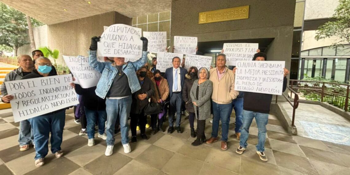 Ejidatarios de Hidalgo NL exigen indemnización millonaria tras 25 años de despojo