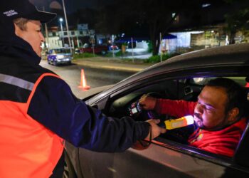 136 conductores dan positivo en primera semana de “Conduce sin Alcohol” en Guadalupe