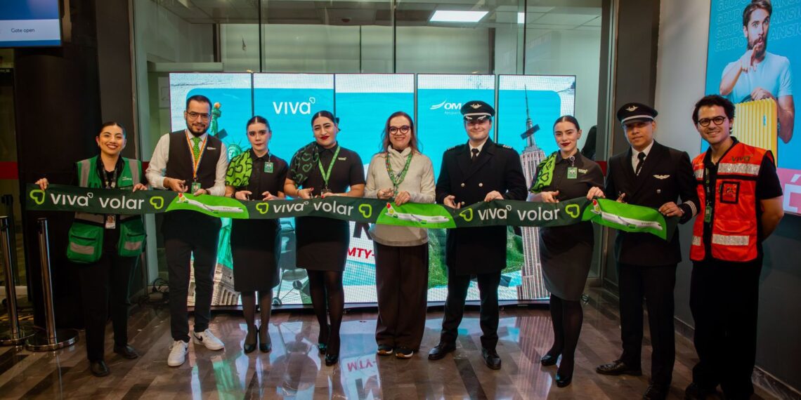 Nuevo León estrena vuelo directo a Nueva York y refuerza su proyección internacional