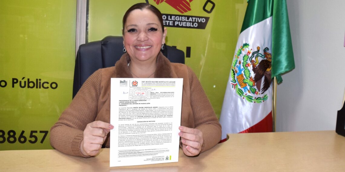 Rocío Montalvo propone tamizajes de salud mental en escuelas