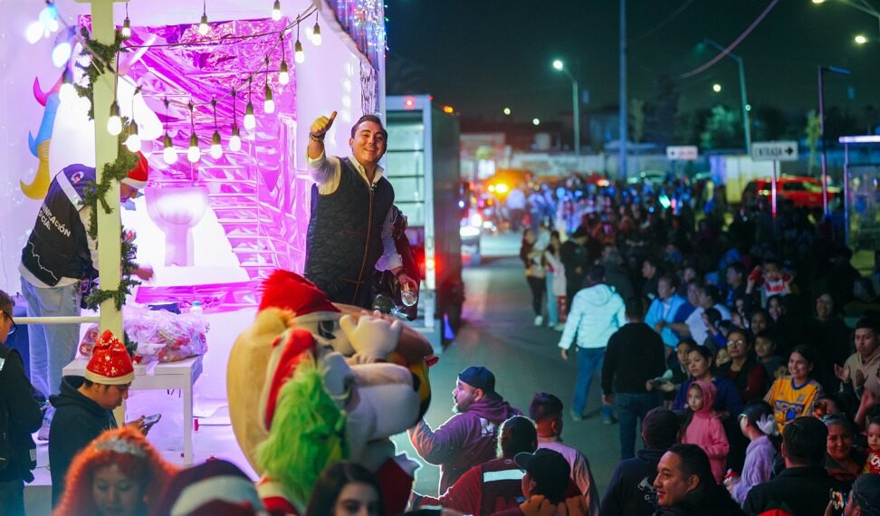 Manuel Guerra reúne a más de 150 mil en los Desfiles Navideños de Mi Gente Bonita