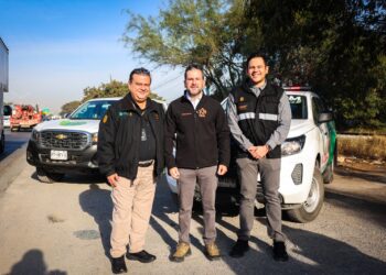 Raúl Lozano encabeza operativo contra contaminación de transporte de carga